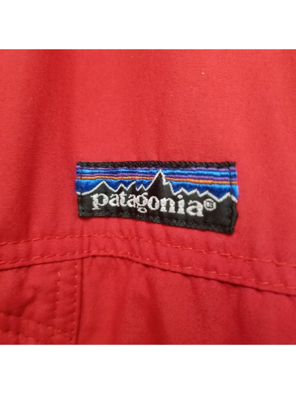 Patagonia Jacket Womens Large Red Anorak Insulated Parka Gorpcore *Read* - Picture 2 of 14